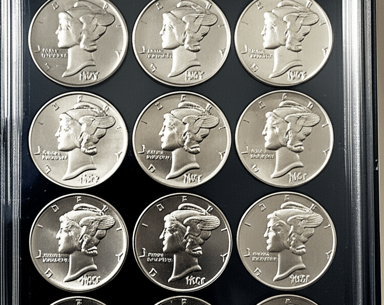 Mercury Dime Set Complete