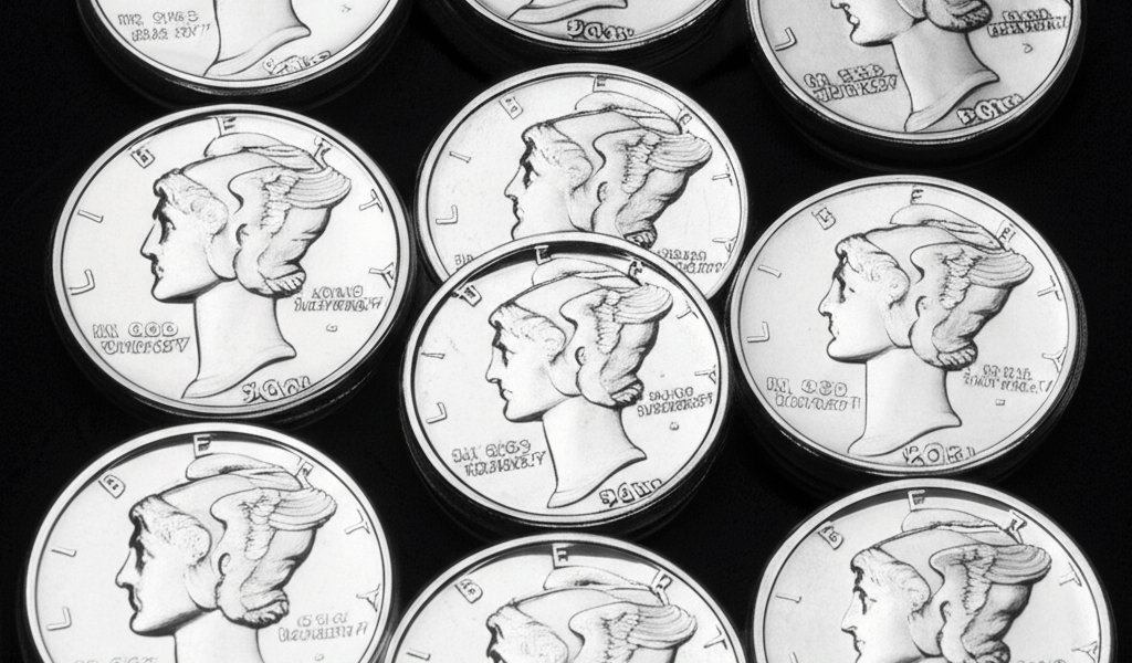 Mercury Dime Set Complete