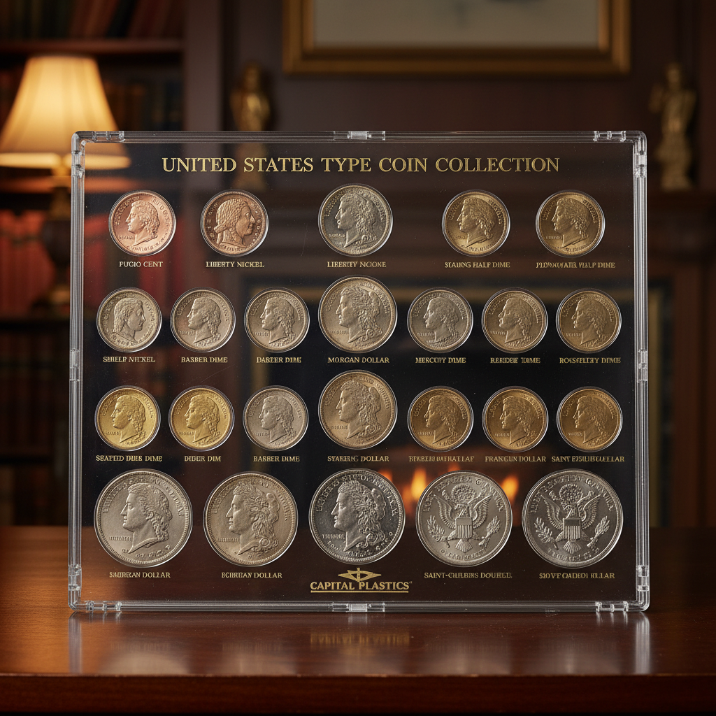 US coin type set Capital Plastics