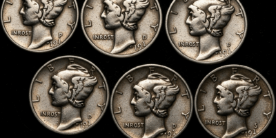 Mercury Dime Value by Year and Mint Mark