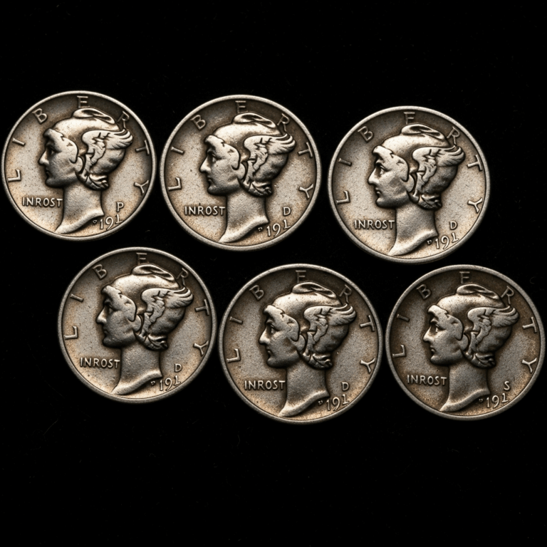 Mercury Dime Value by Year and Mint Mark