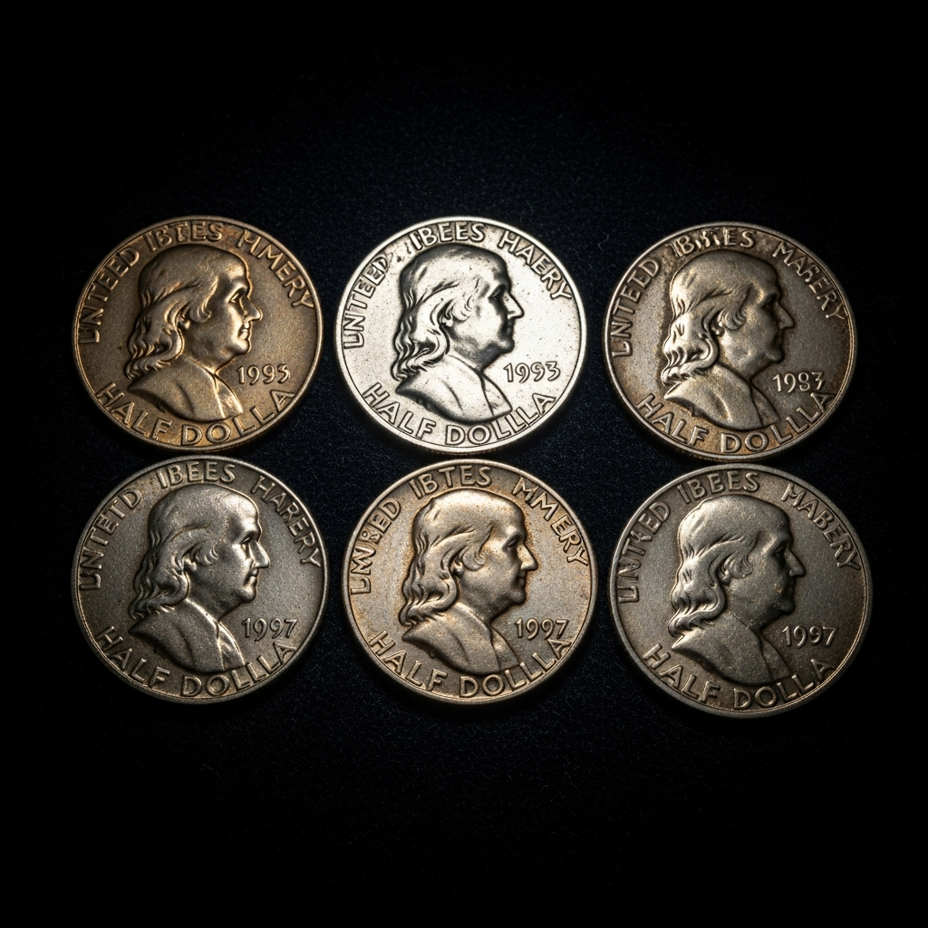Franklin Half Dollar Value by Year and Mint Mark
