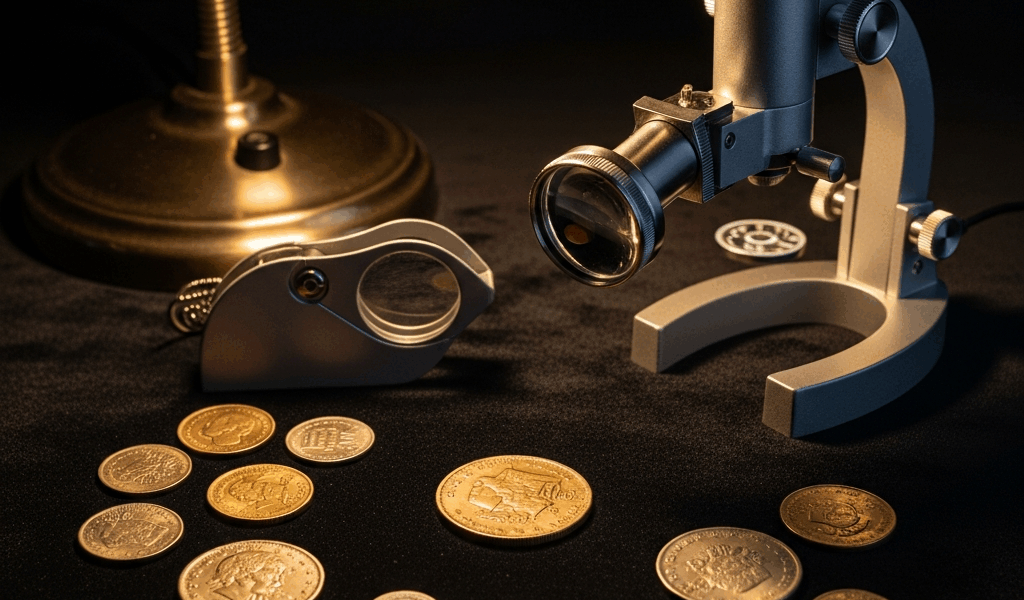 Best Coin Magnifier for Collectors Loupe vs USB Microscope