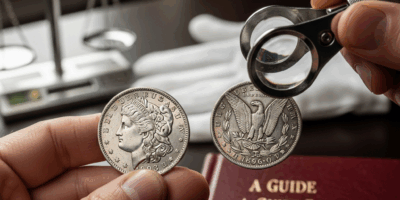 Professional photograph related to: How to Spot a Counterfeit Morgan Silver Dollar. High quality, ed